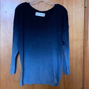 M. Rena ombré viscose top
